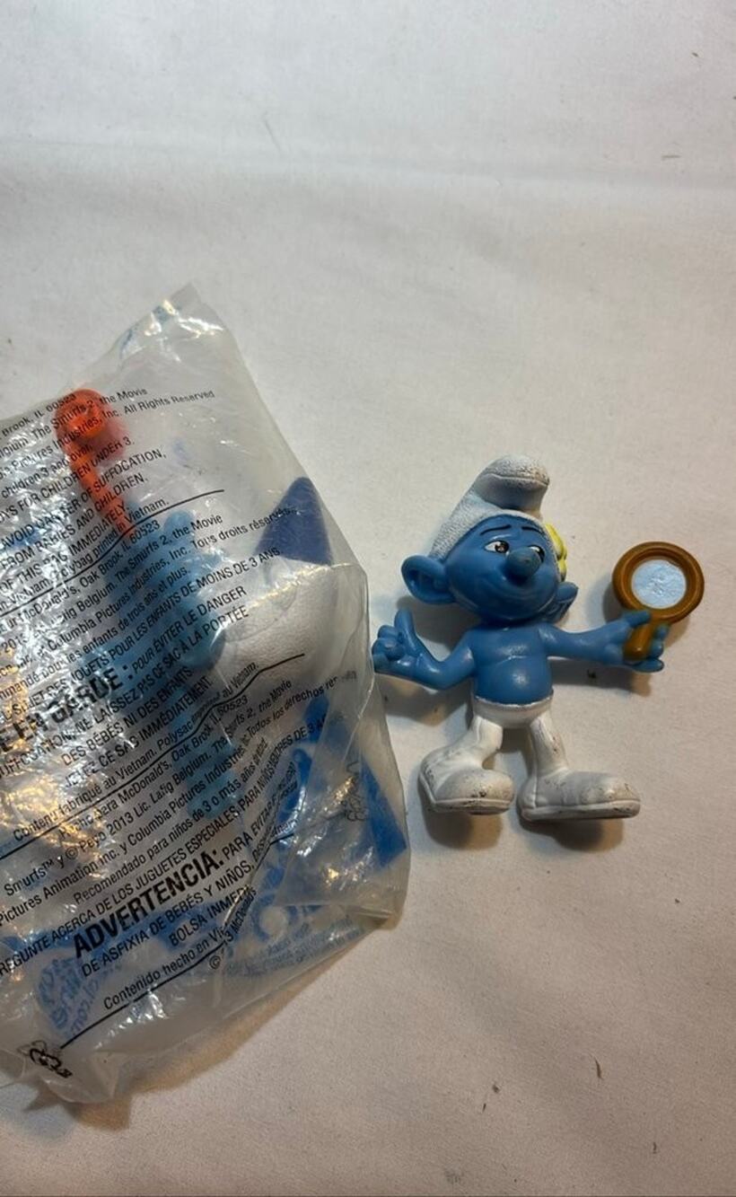 Set of 2 Smurfs 2 Party Planner and Vanity Toys